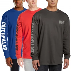Spotted Clothing Caterpillar Men's Trademark Banner L/S T-Shirt (Size M)