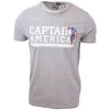 Spotted Clothing Marvel Comics Men's Captain America Grey S/S T-Shirt Mens