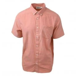 Spotted Clothing Vans Off The Wall Men's Mini-Hex S/S Woven Shirt