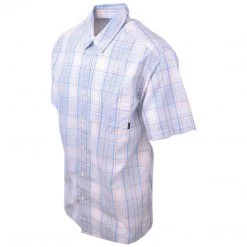 Spotted Clothing Quik Silver Men's Locked Down Plaid S/S Woven Shirt