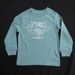 Polo Ralph Lauren Kid's Turquoise Speed Way L/S Tee