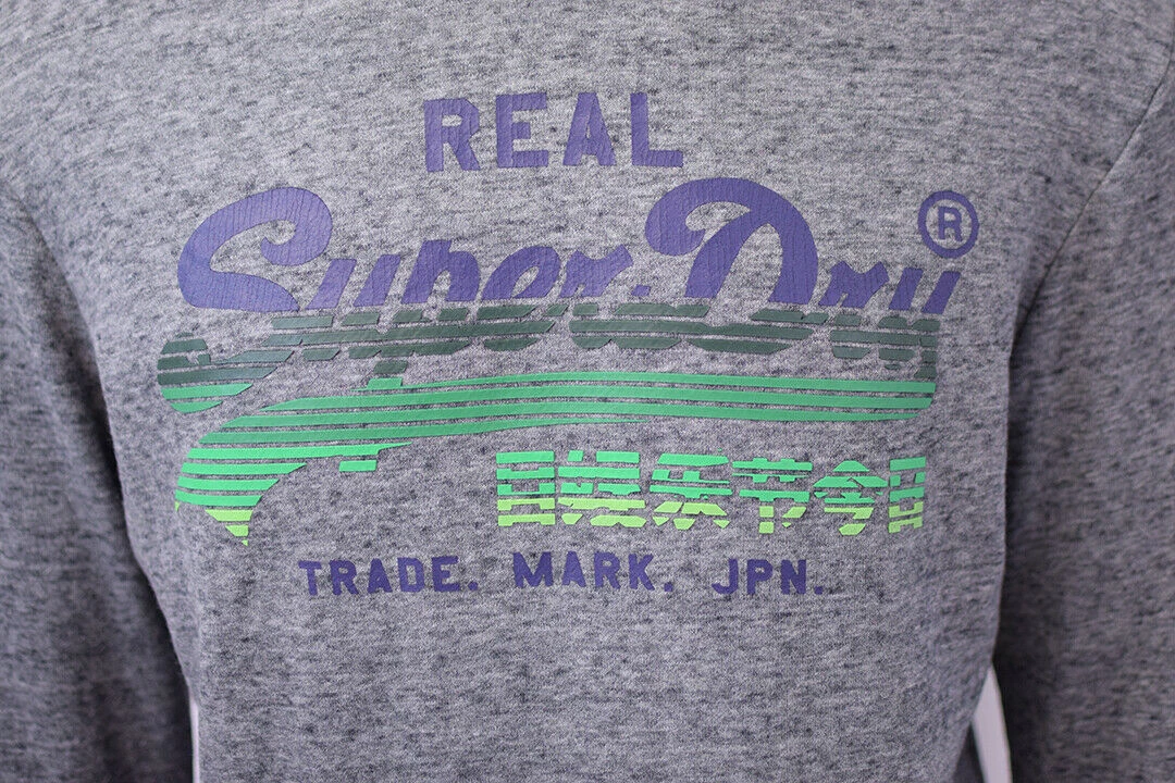 Super Dry SuperDry Men's Vintage Logo Cotton Blend Pull Over Hoodie 13 Super Dry SuperDry Men's Vintage Logo Cotton Blend Pull Over Hoodie