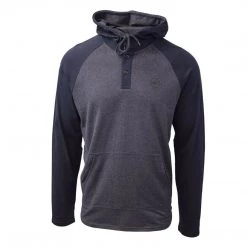 O'Neill Men's Light Weight Two Tone Henley Hoodie