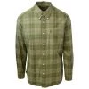 Beretta Men's Green Plaid L/S Woven Shirt