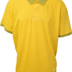 Spotted Clothing Timberland Men's Yellow S/S Polo Shirt S01 (Size 3XL)