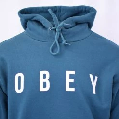 Spotted Clothing Obey Men's Light Coloured Anyway L/S Pull Over Hoodie