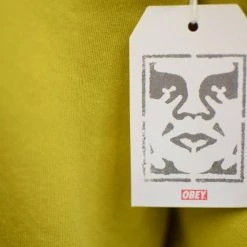 Spotted Clothing Obey Men's Light Coloured Anyway L/S Pull Over Hoodie