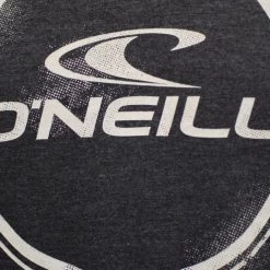 O'Neill Men's Weddle Light Weight Black/White L/S Pull Over Hoodie