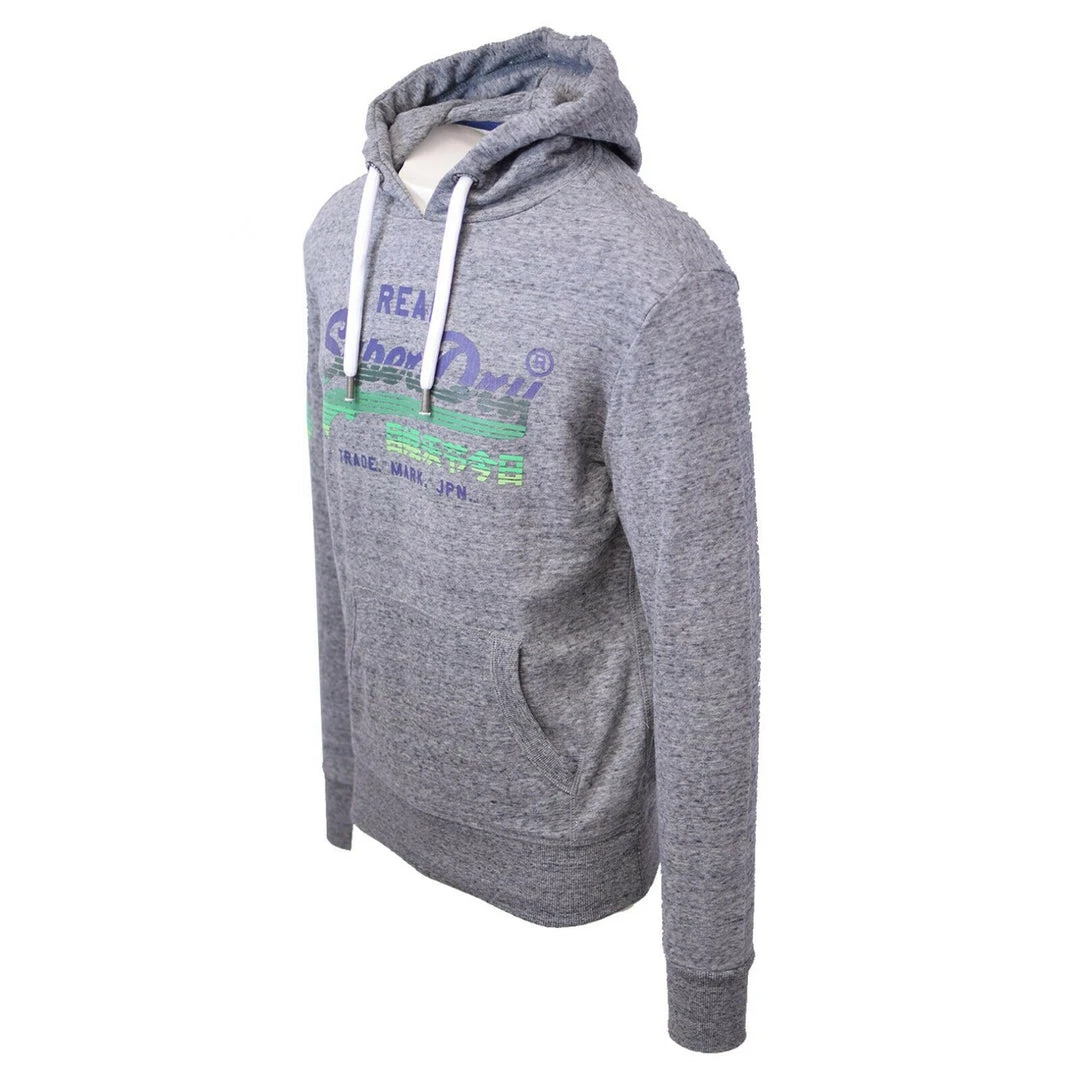 Super Dry SuperDry Men's Vintage Logo Cotton Blend Pull Over Hoodie 10 Super Dry SuperDry Men's Vintage Logo Cotton Blend Pull Over Hoodie