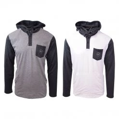 O'Neill Men's Light Weight L/S Henley Hoodie