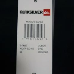 Spotted Clothing Quik Silver Men's Dark Navy Measure Cargo Shorts 19 Spotted Clothing Quik Silver Men's Dark Navy Measure Cargo Shorts