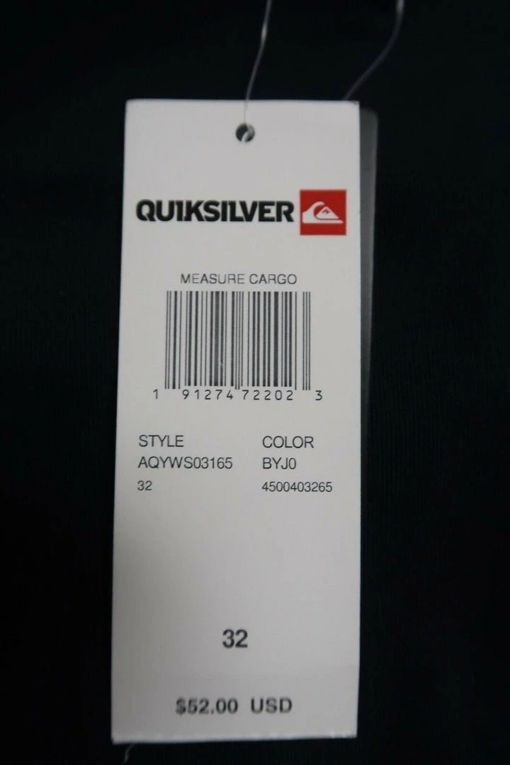 Spotted Clothing Quik Silver Men's Dark Navy Measure Cargo Shorts 11 Spotted Clothing Quik Silver Men's Dark Navy Measure Cargo Shorts