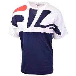 Spotted Clothing FILA Men's Navy White Liquid S/S Tee (S05) (Size S)