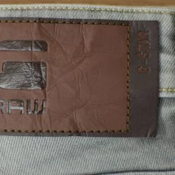 Spotted Clothing G-Star RAW Men's 3301 Straight Light Aged Grey Denim Shorts