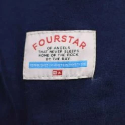 Spotted Clothing Mens Fourstar Men's Navy Blue Light Weight L/S Pullover Hoodie