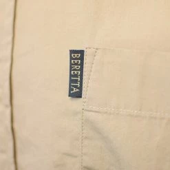 Beretta Men's Beige Performance Hunting Gear L/S Woven Shirt