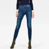 Spotted Clothing G-STAR RAW Women's Dark Aged Shape High Super Skinny Jeans (D07113)