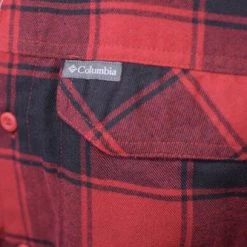 Columbia Men's Omni-Wick Kestrel Trail L/S Flannel Size XS