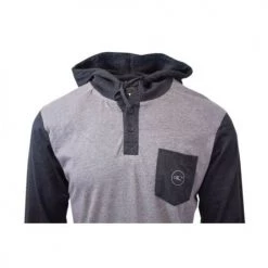 O'Neill Men's Light Weight L/S Henley Hoodie