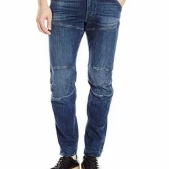 Spotted Clothing G-STAR RAW Men's 5620 Deconstructed 3D Low Tapered Cerro Stretch Denim Jeans