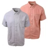 Spotted Clothing Vans Off The Wall Men's Mini-Hex S/S Woven Shirt