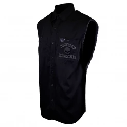 Spotted Clothing Harley-Davidson Men's Charcoal Skull Sleeveless Vest (No Main Label)
